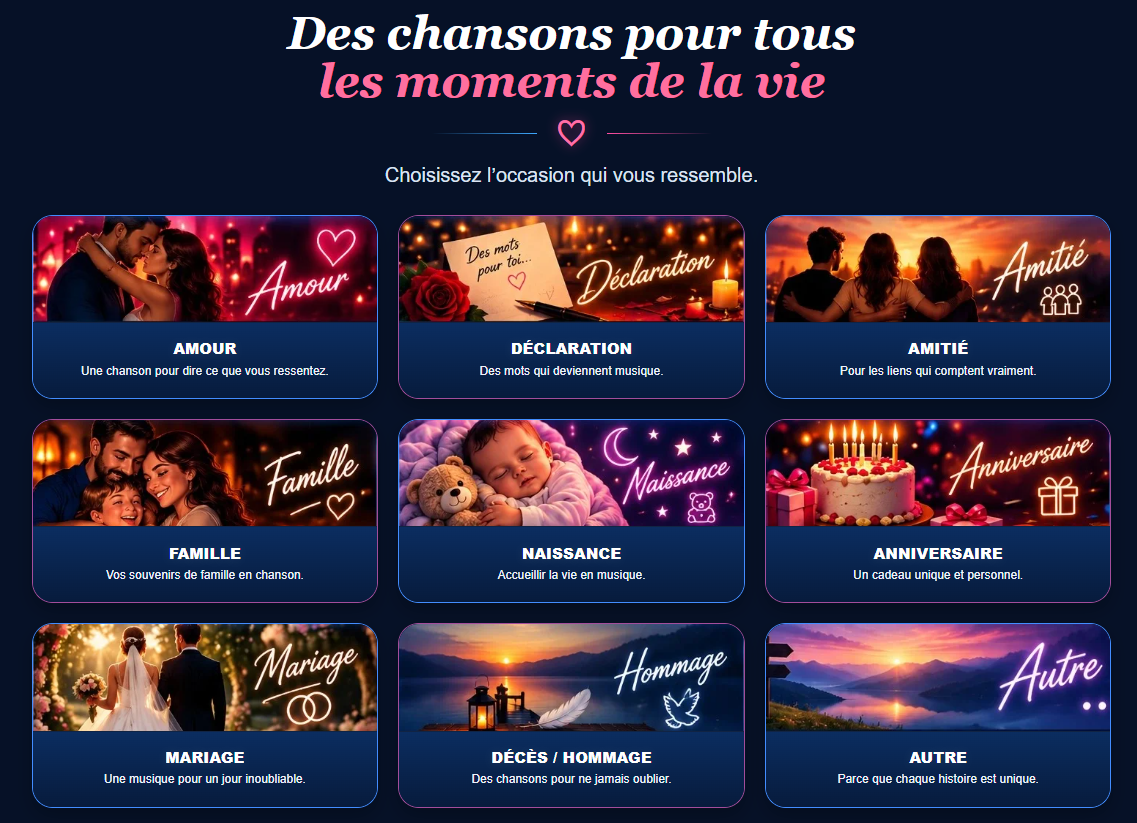Catalogue des occasions